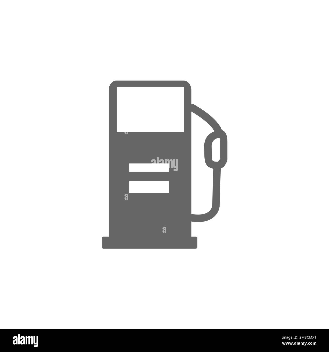 Fuel quantity icon, common graphic resources, vector illustration Stock