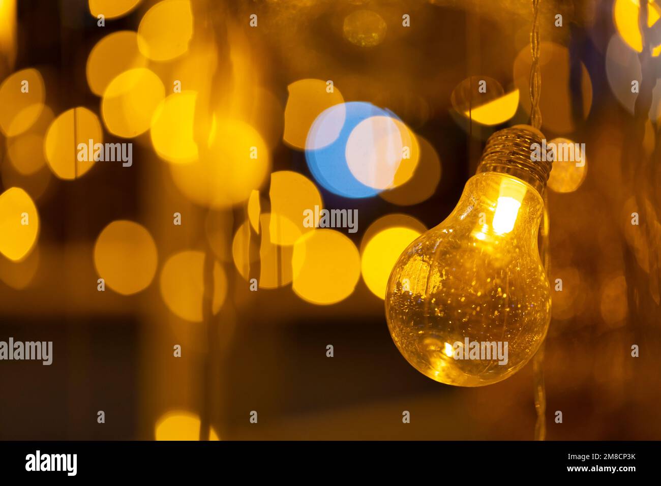 Light ball in Christmas Stock Photo Alamy