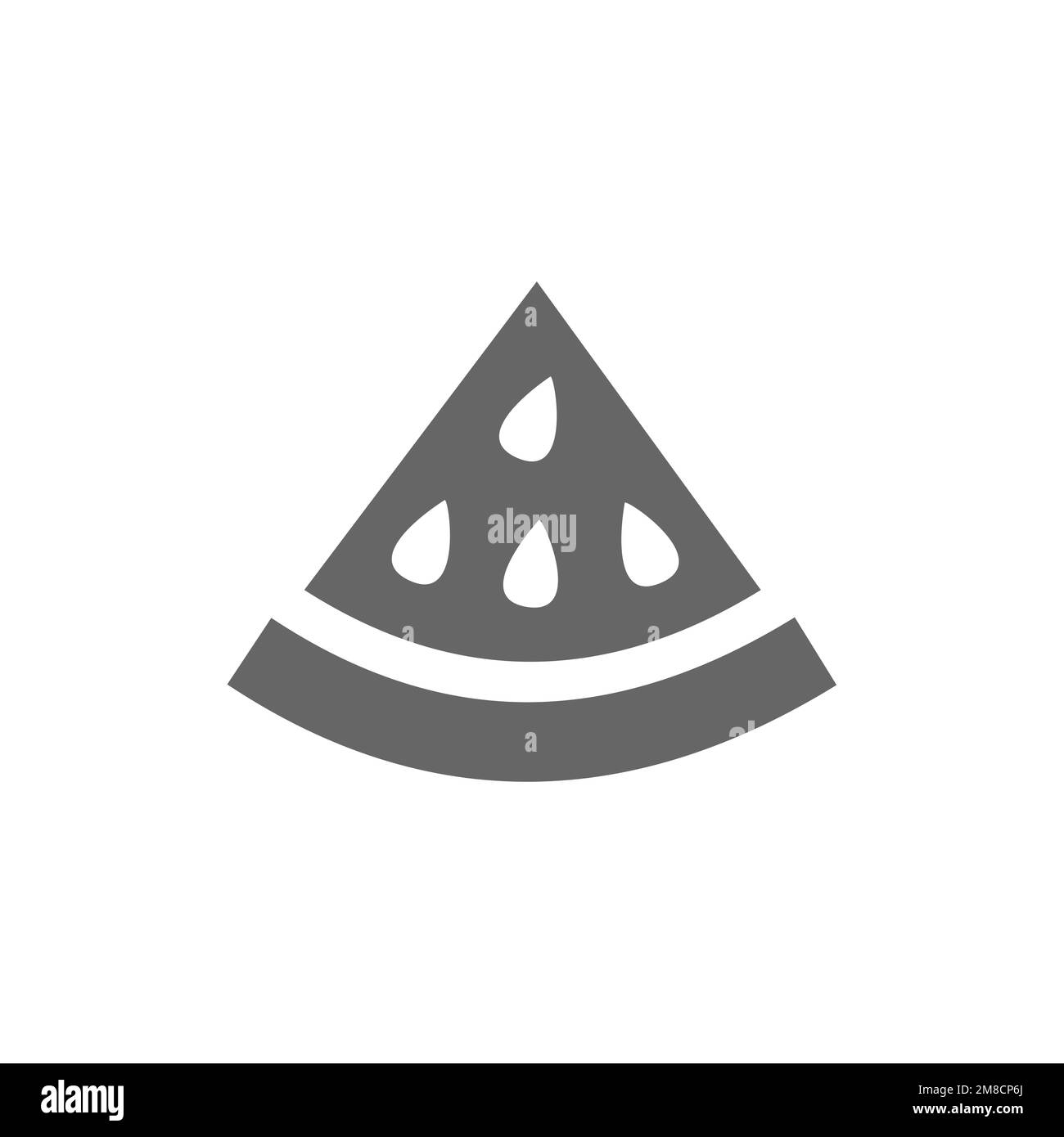 Watermelon icons, common graphic resources, vector illustrations Stock ...