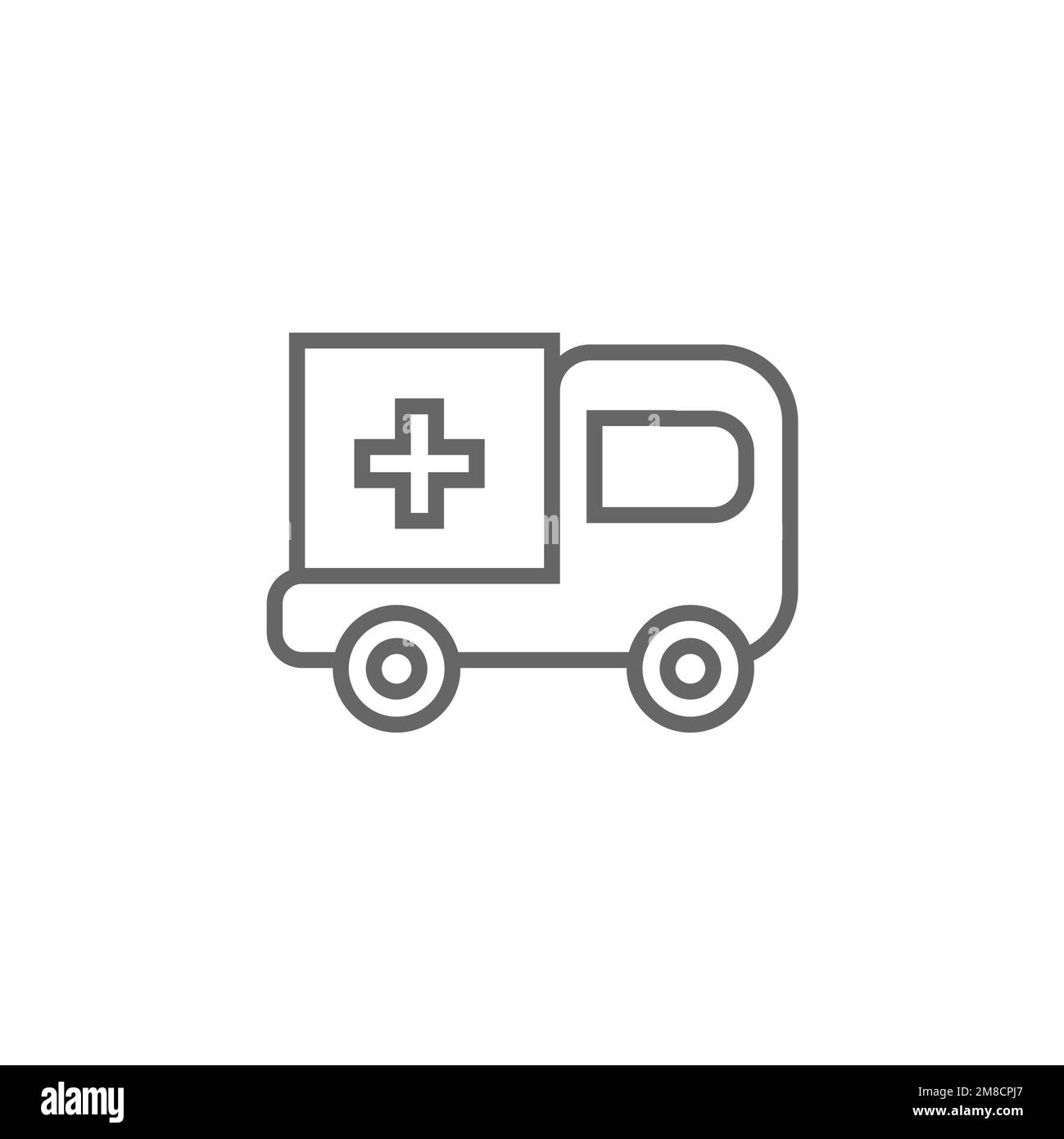 Rescue vehicle icon, common graphic resources, vector illustration ...
