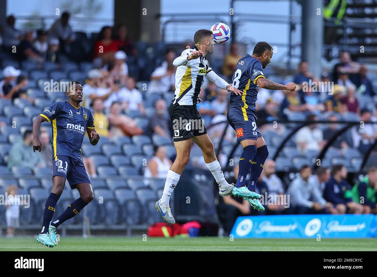 Macarthur fc versus central coast mariners a league football hires stock photography and images