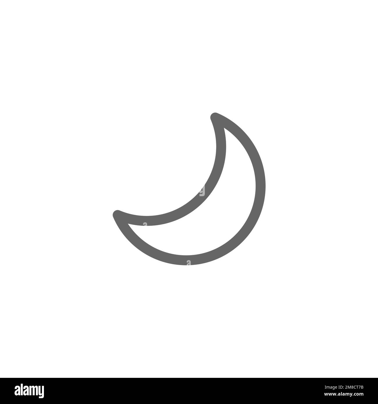 Moon icons, common graphic resources, vector illustrations Stock Vector ...