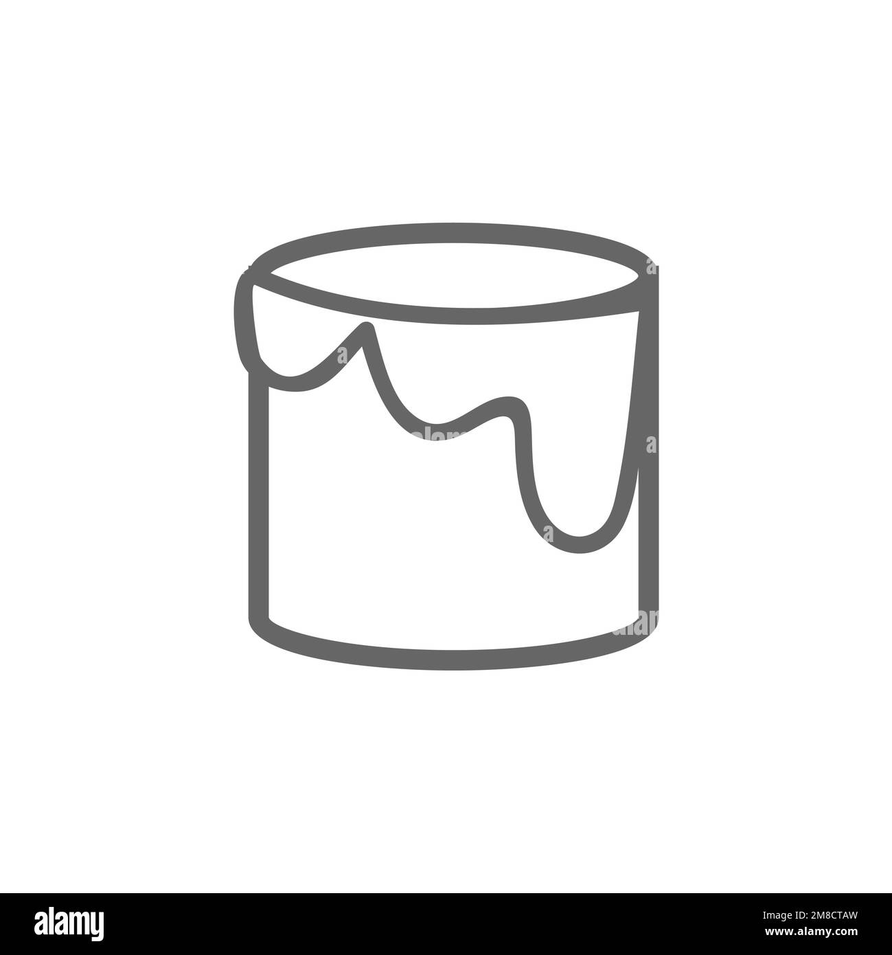 Paint bucket icon, common graphic resources, vector illustration Stock Vector Image & Art Alamy