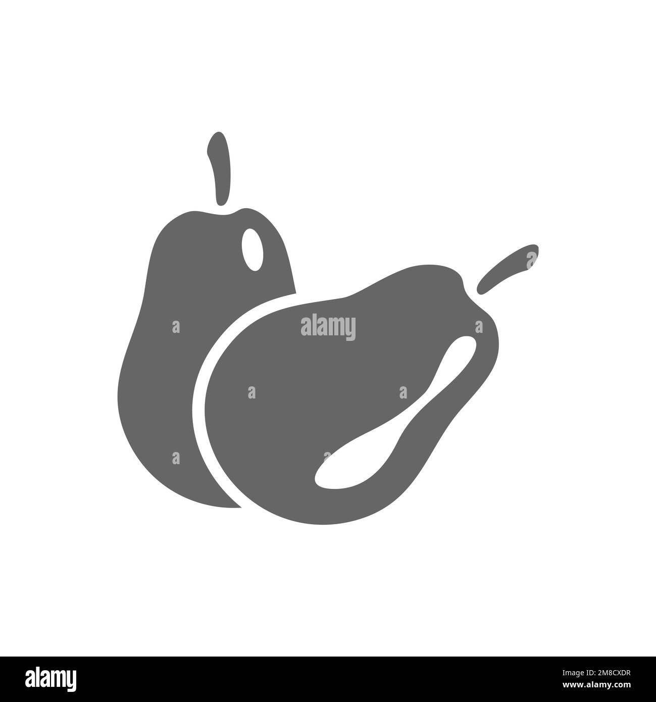 Pear icon, common graphic resources, vector illustration Stock Vector ...