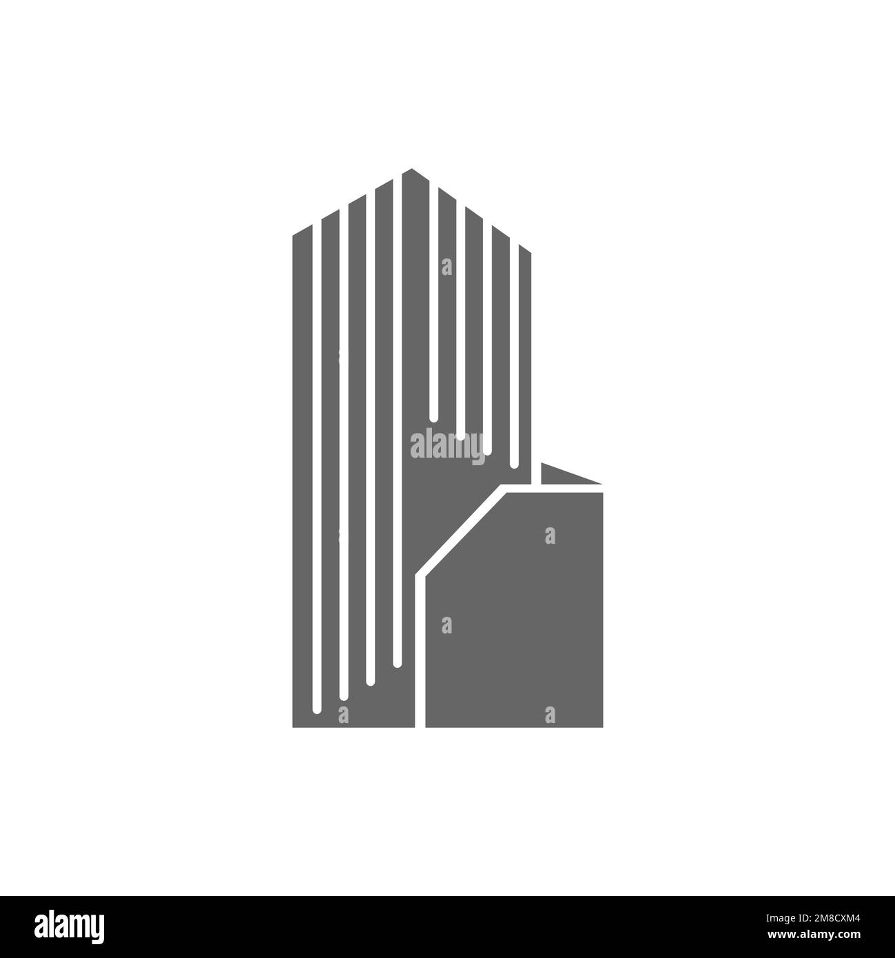 Office building icons, common graphic resources, vector illustrations ...