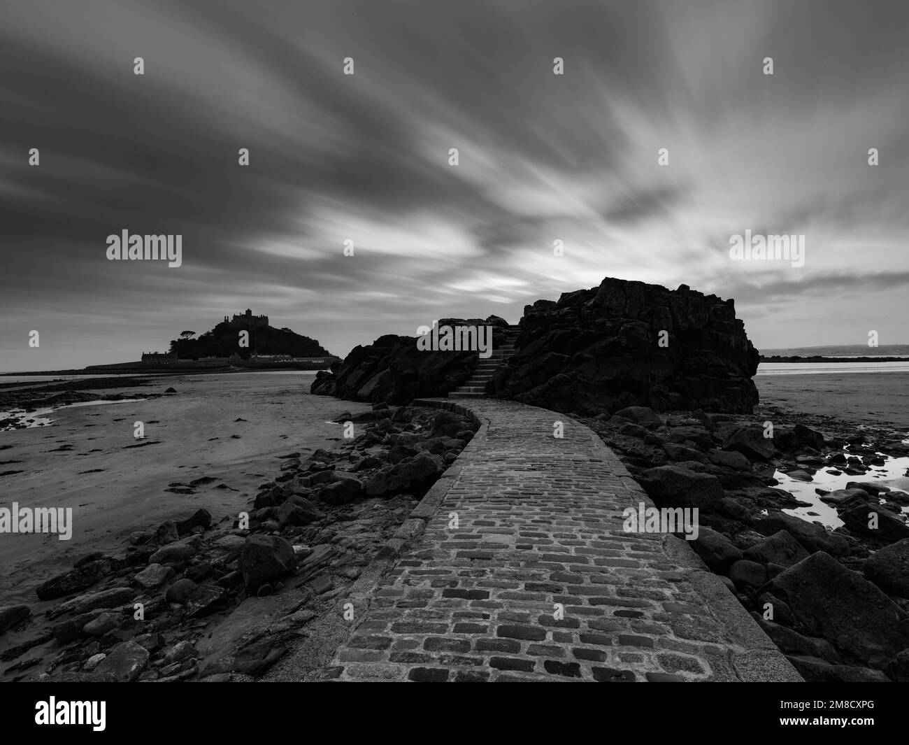 Saint michael's castle Black and White Stock Photos & Images Alamy