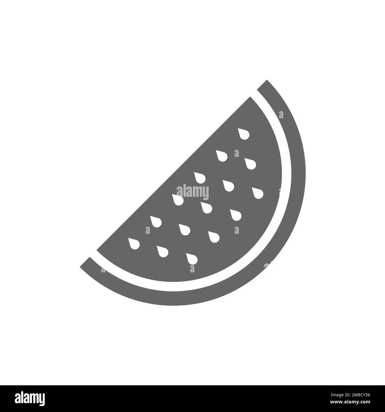 Watermelon icons, common graphic resources, vector illustrations Stock ...