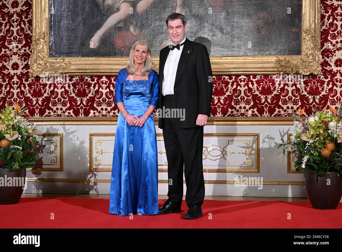 Munich, Germany. 13th Jan, 2023. Bavarian Prime Minister Markus Söder ...