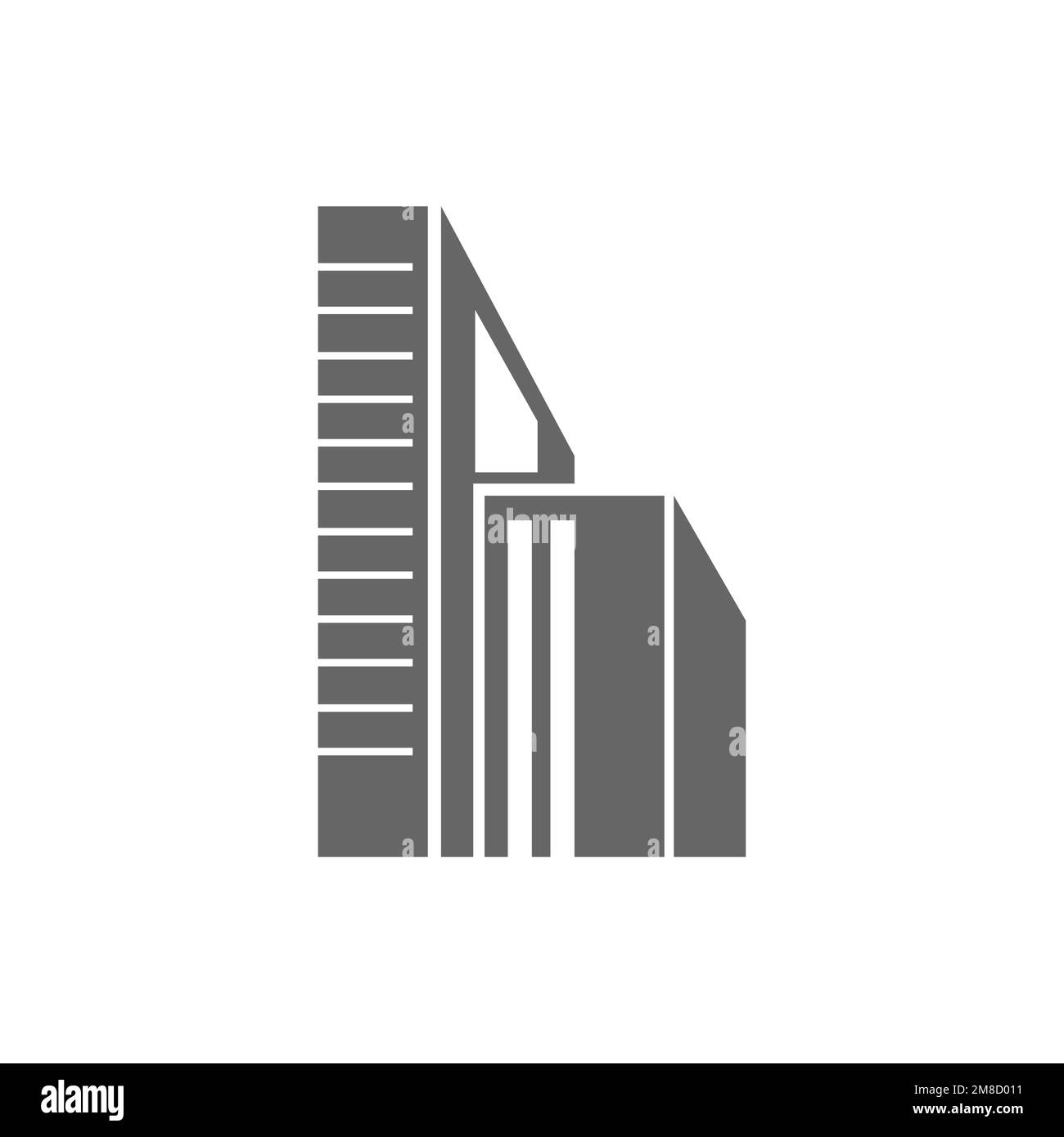 Office building icons, common graphic resources, vector illustrations ...