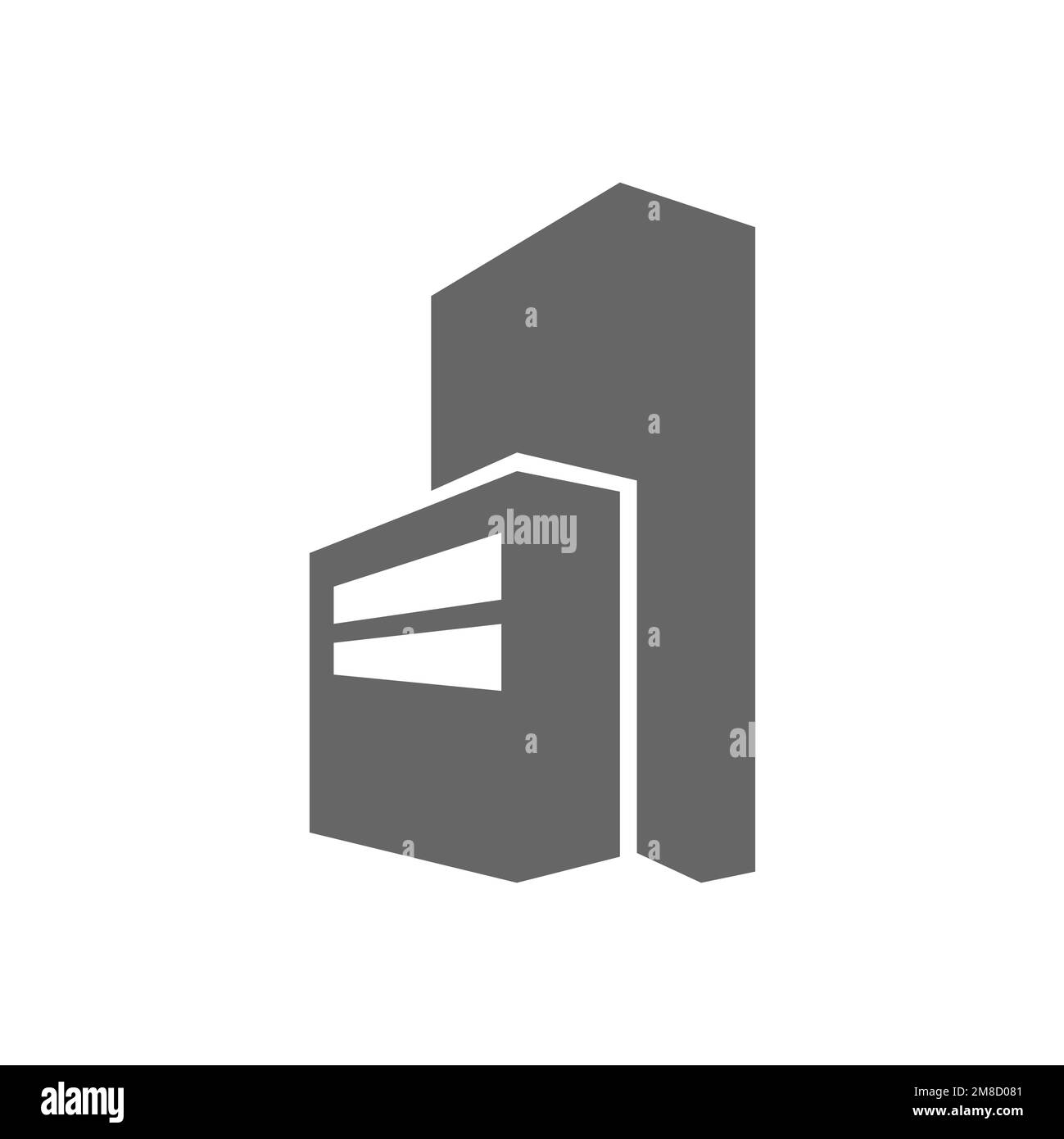 Office building icons, common graphic resources, vector illustrations ...