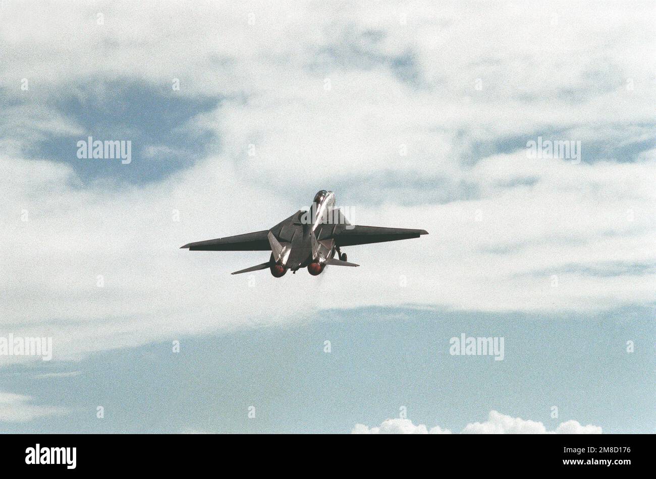 Trailing The Tow Wire For An Aerial Banner Target, A Fighter Squadron 