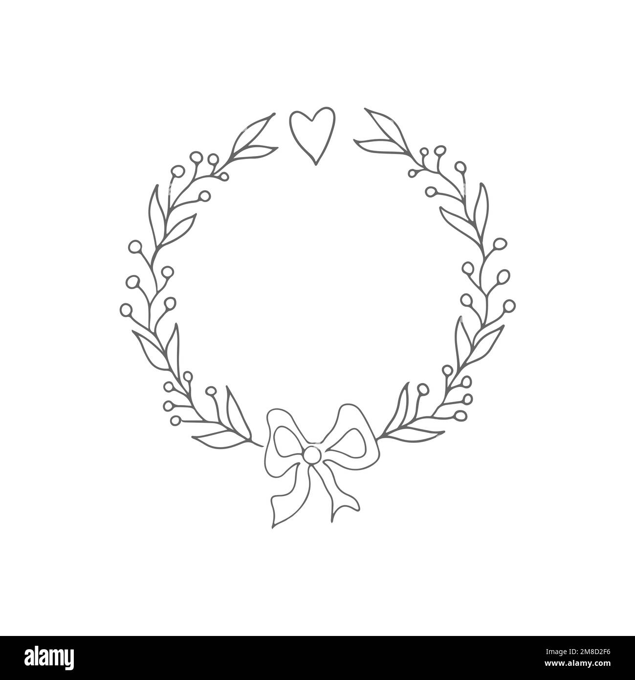 Branch border icon, common graphic resources, vector illustration Stock