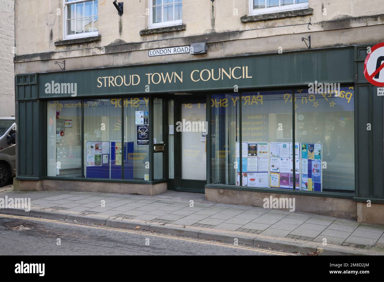 Stroud Town Council, Stroud, Gloucestershire, England. 13 January