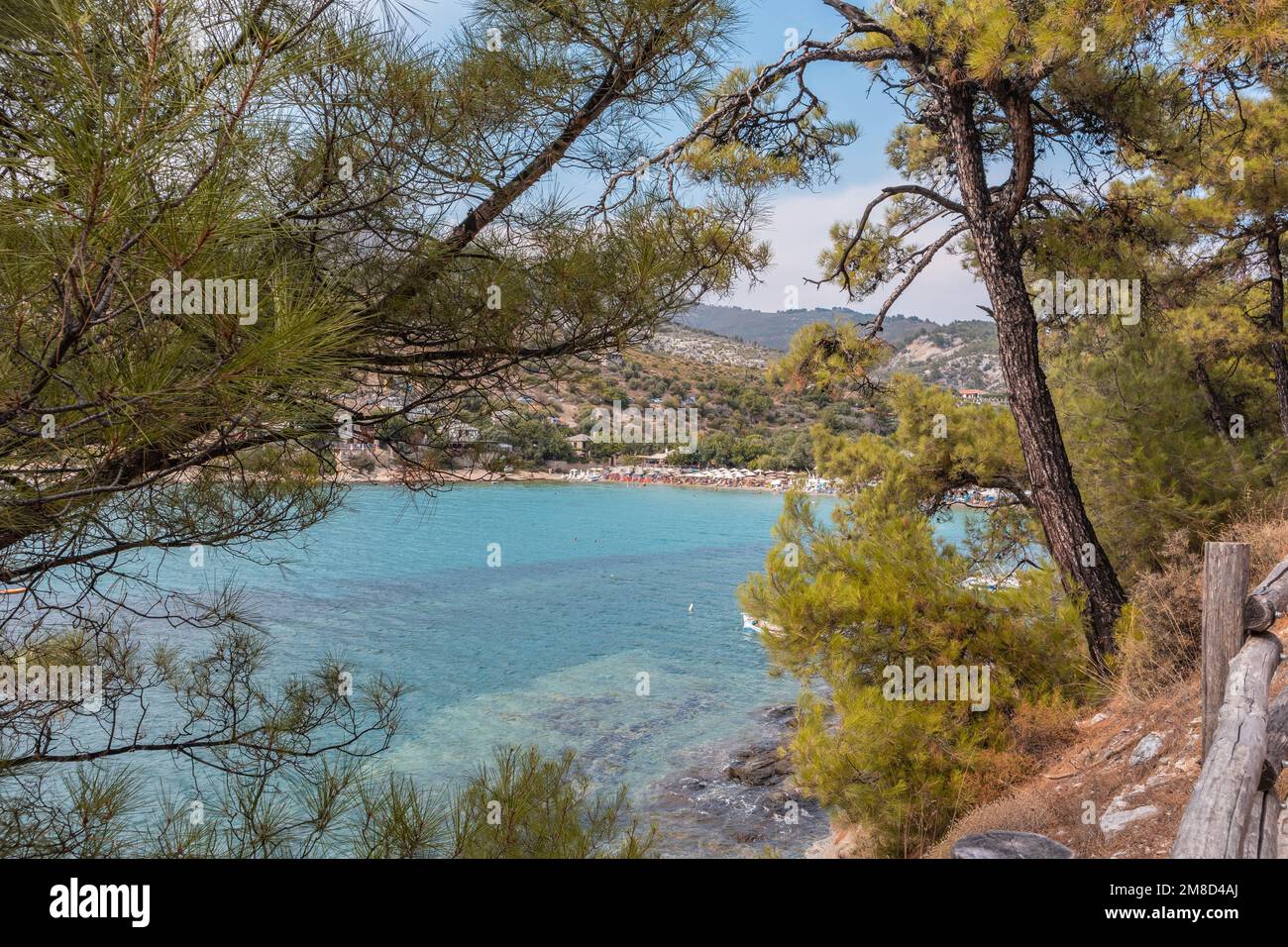 An aerial view of a beautiful lake near the forest Stock Photo - Alamy