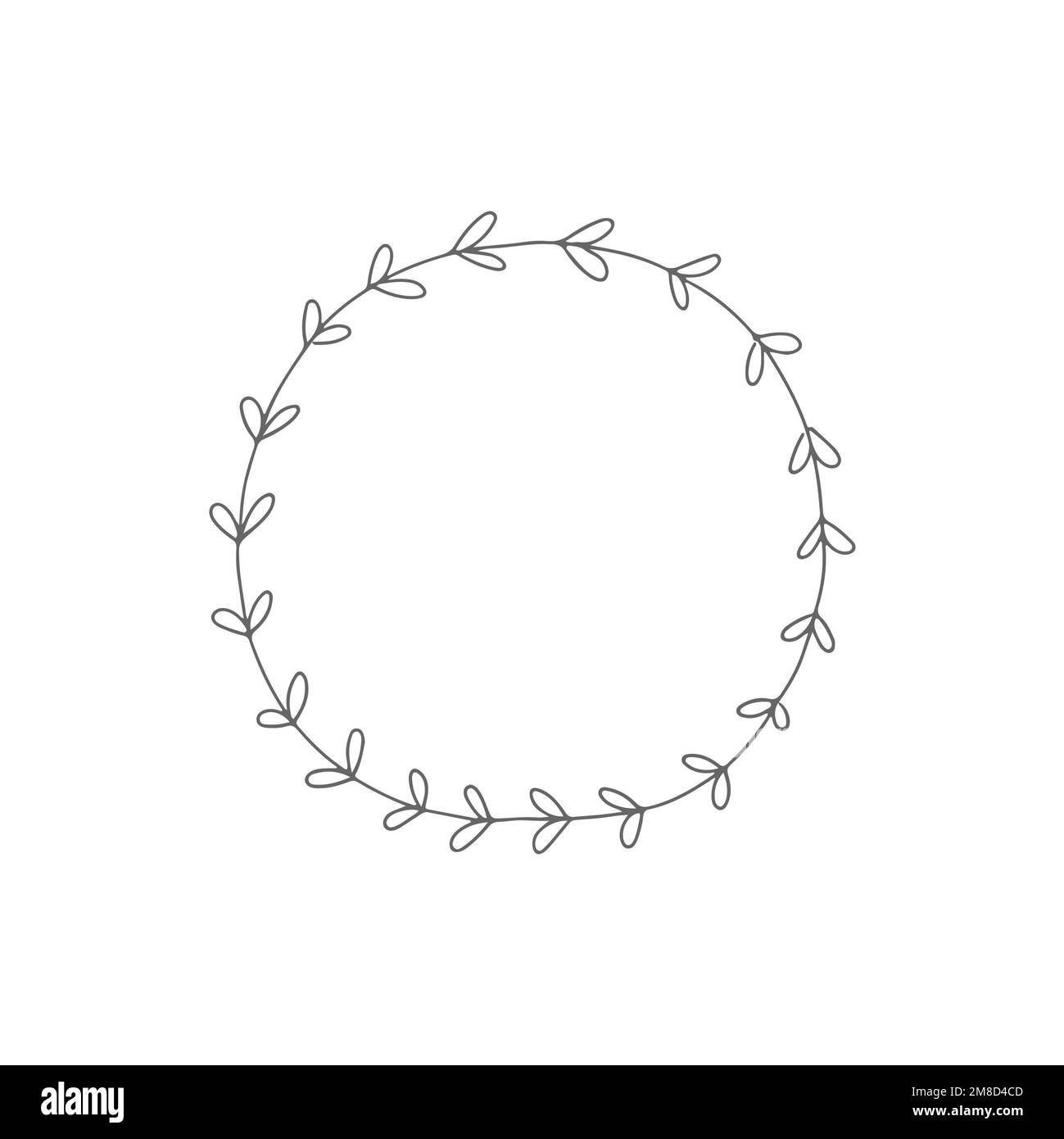 Branch border icon, common graphic resources, vector illustration Stock