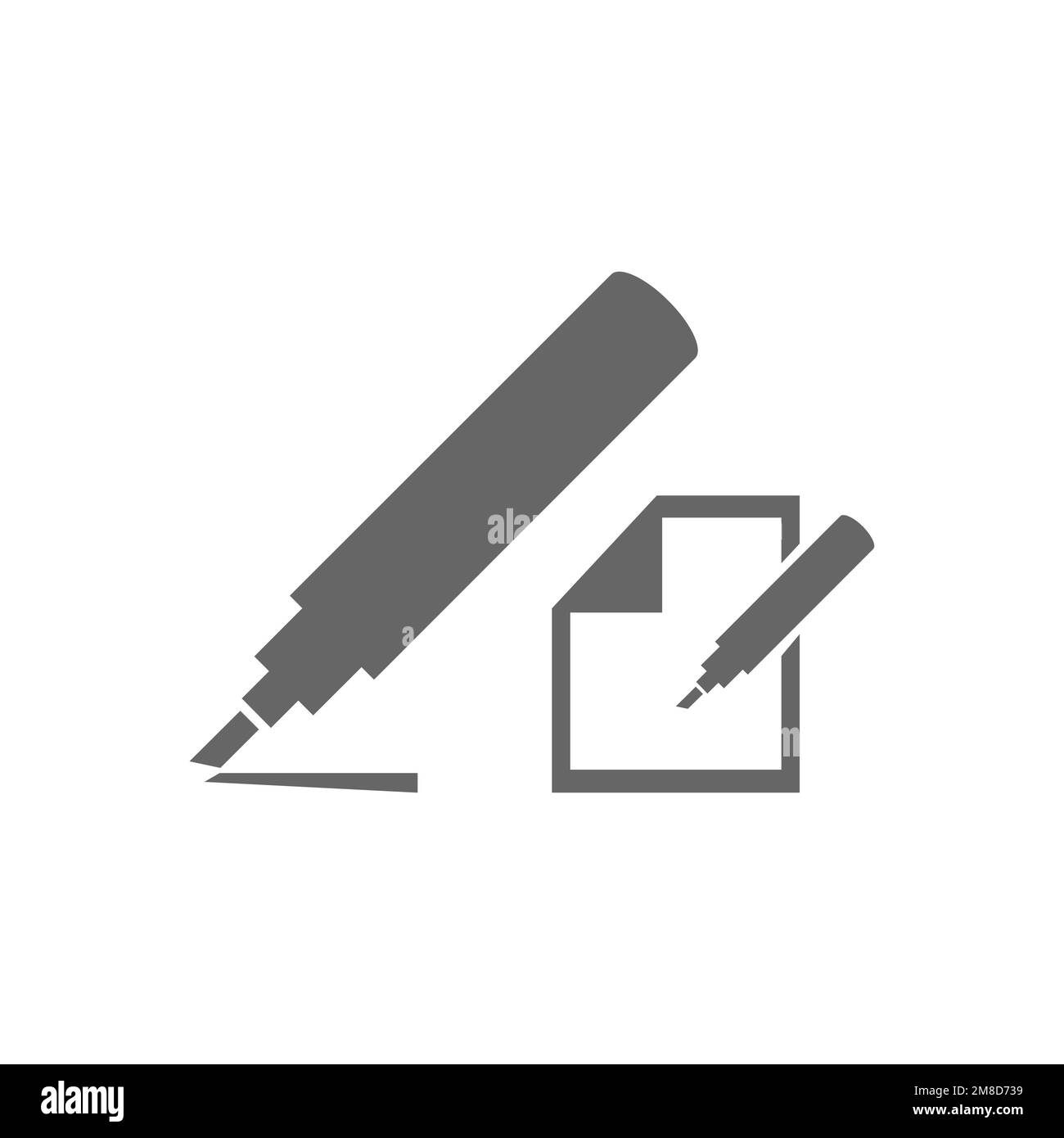 Marker icon, common graphic resources, vector illustration Stock Vector ...