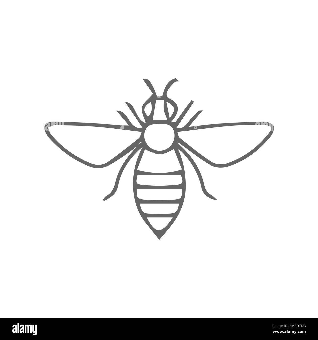 Bee icons, common graphic resources, vector illustrations Stock Vector ...
