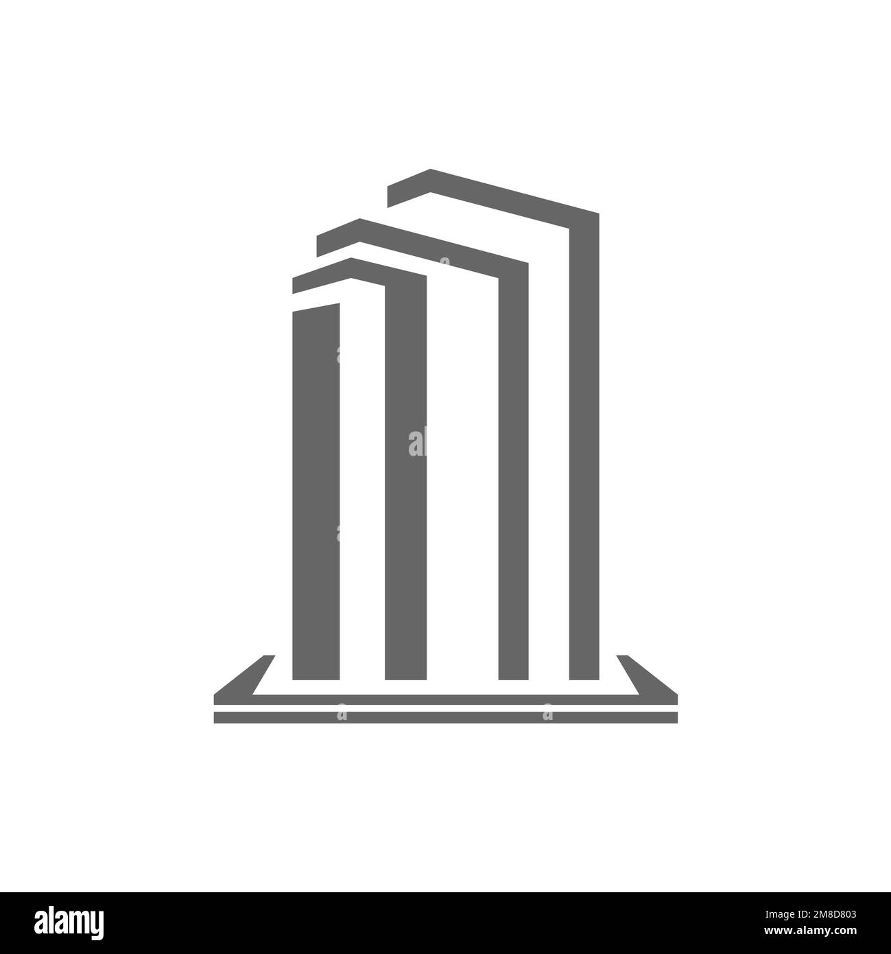 Office building icons, common graphic resources, vector illustrations ...