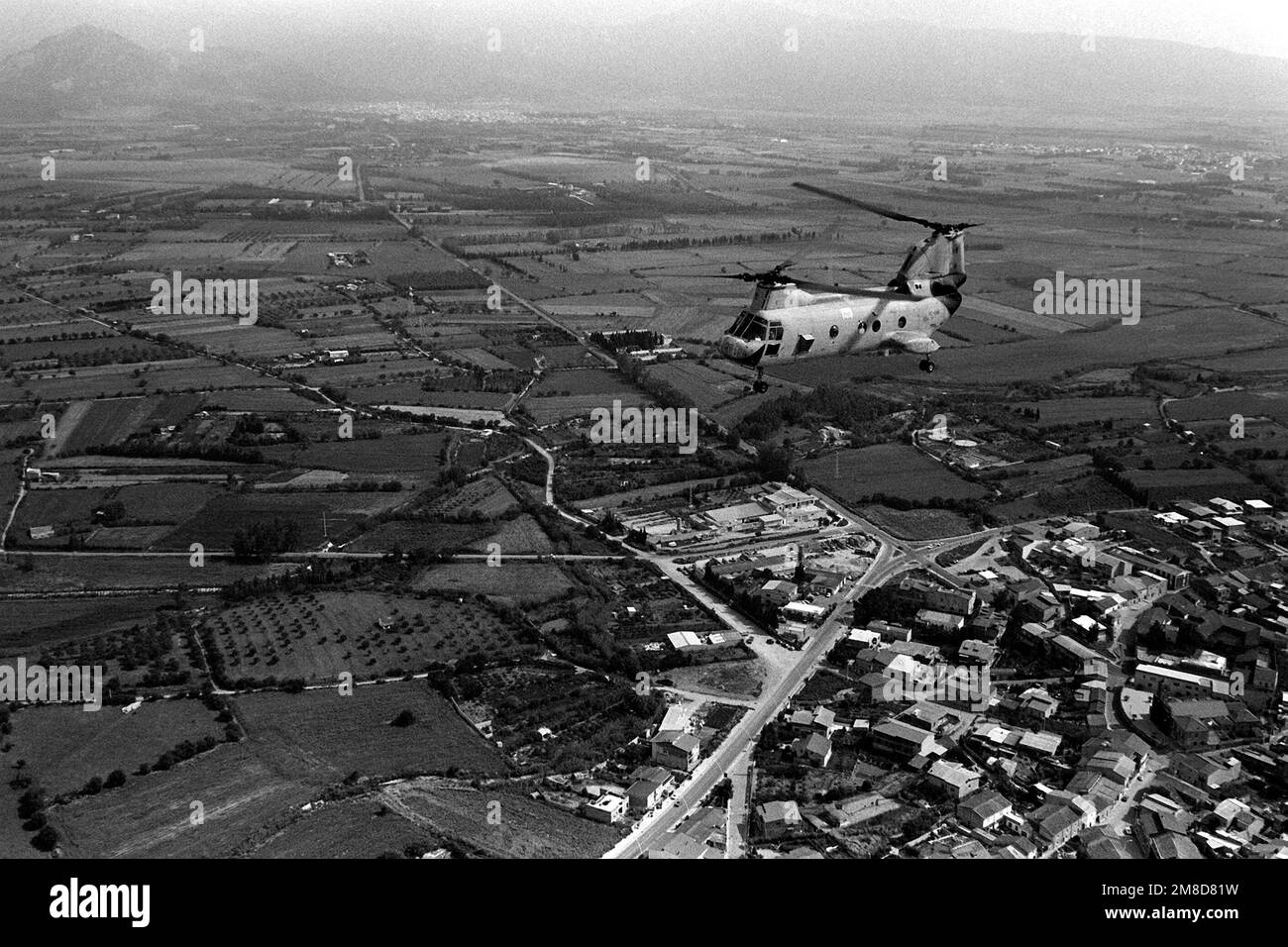 A Helicopter Combat Support Squadron 6 (HC6) HH46D Sea Knight