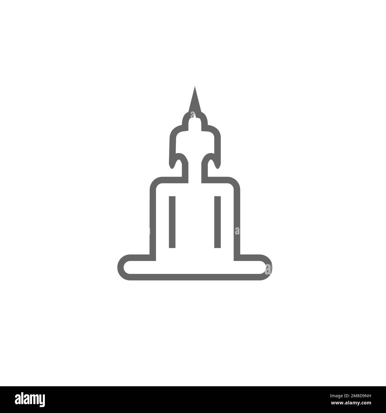 Candle icons, common graphic resources, vector illustrations Stock ...