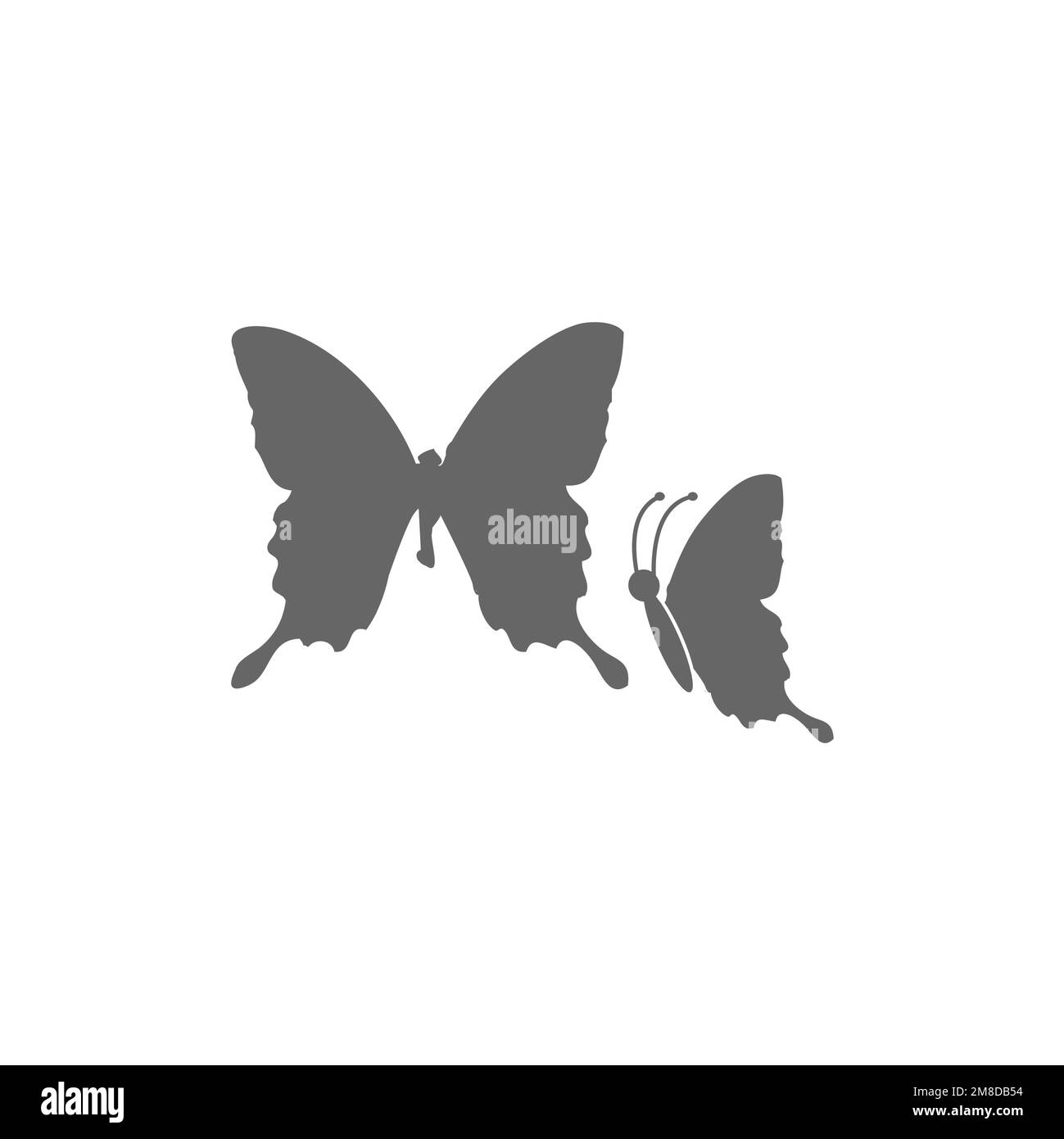 Butterfly icon, common graphic resources, vector illustration Stock ...