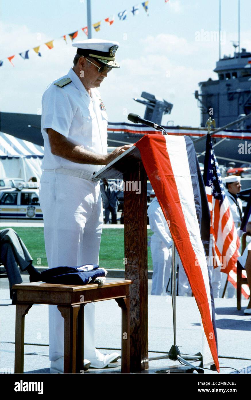 Commander of naval surface forces hi-res stock photography and images ...