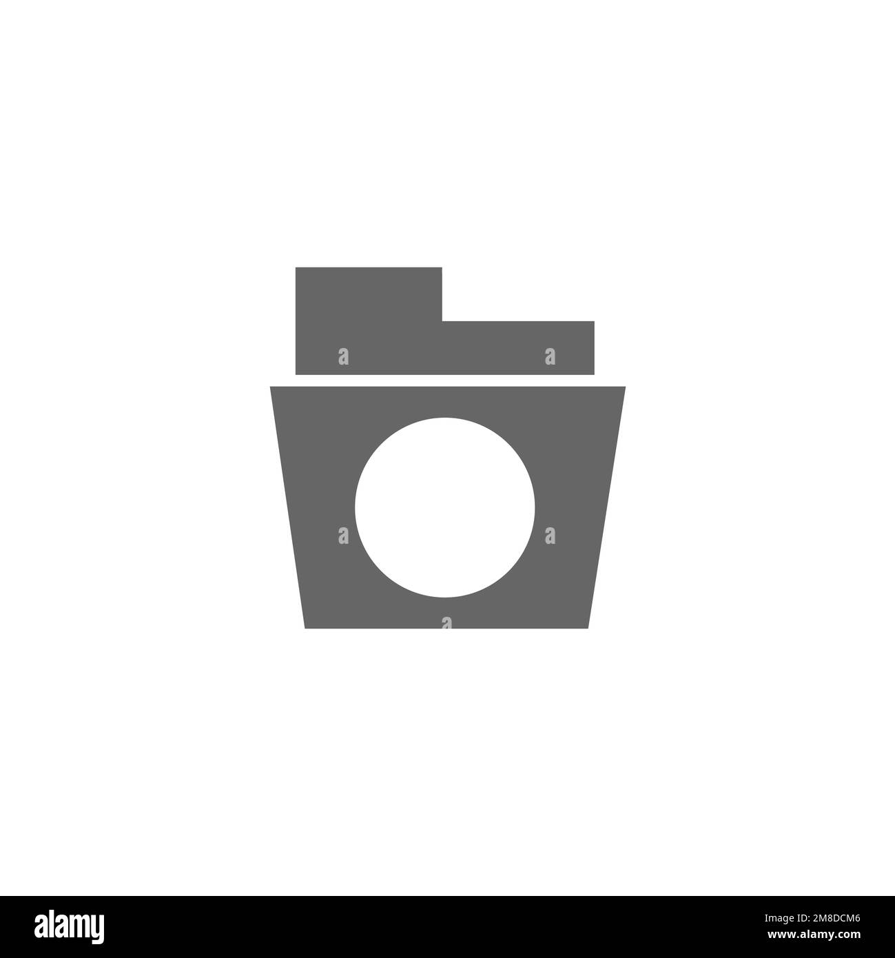 Empty folder icon, common graphic resources, vector illustration Stock ...