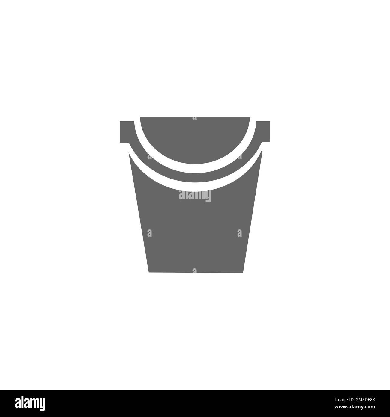 Bucket icon, common graphic resources, vector illustration Stock Vector ...