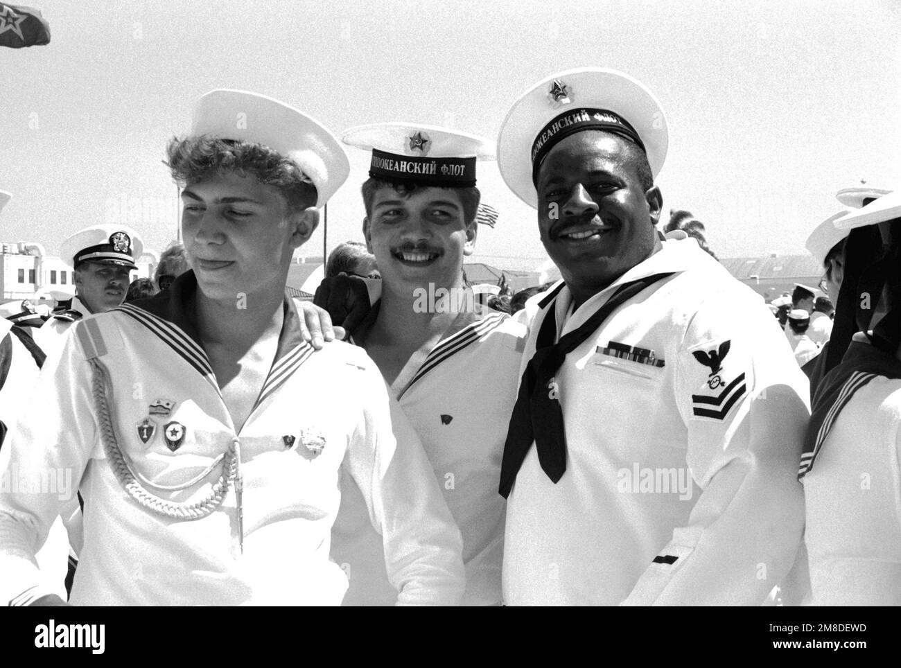 Operations SPECIALIST 2nd Class Erick P. right, stands with