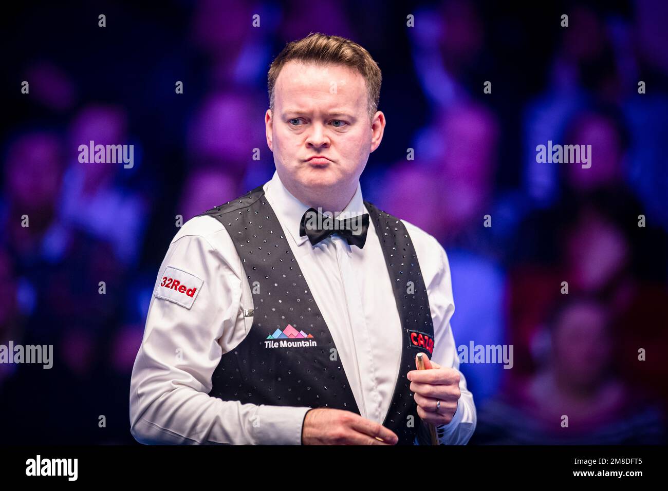 London, UK. 13th Jan, 2023. Shaun Murphy v Stuart Bingham in Quarter