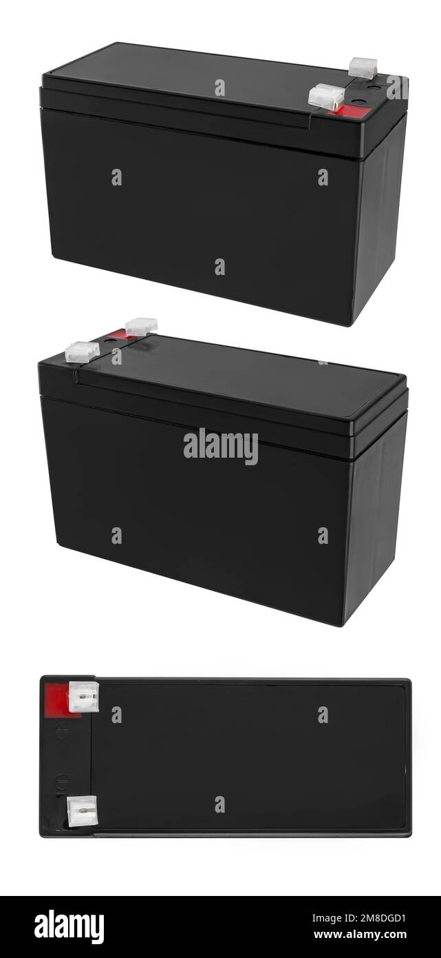 industrial gel battery, isolated on white background Stock Photo Alamy