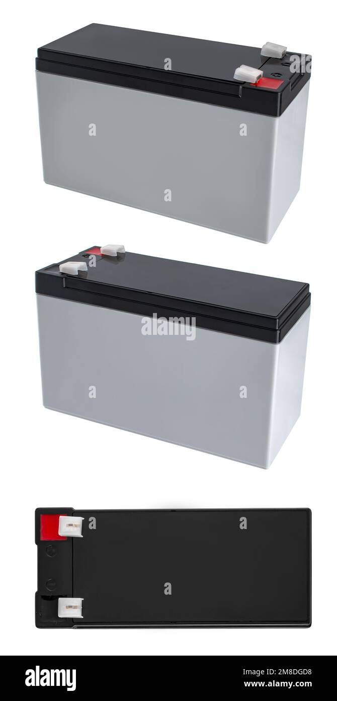industrial gel battery, isolated on white background Stock Photo Alamy