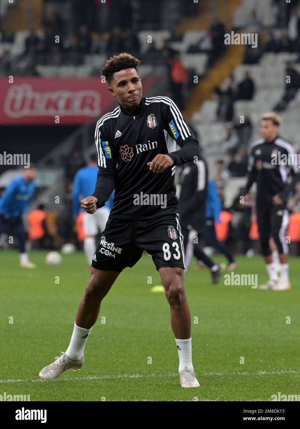 ISTANBUL - Georges Kevin NKoudou of Besiktas JK during the Turkish Super  Lig match between Besiktas AS and Kasimpasa AS at Vodafone Park on January  7, 2023 in Istanbul, Turkey. AP