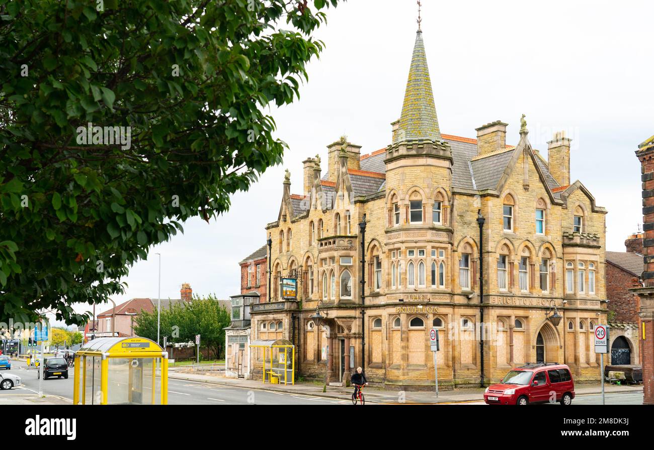 The Brighton Pub, 129 Brighton Street, Wallasey, Wirral, England. Image