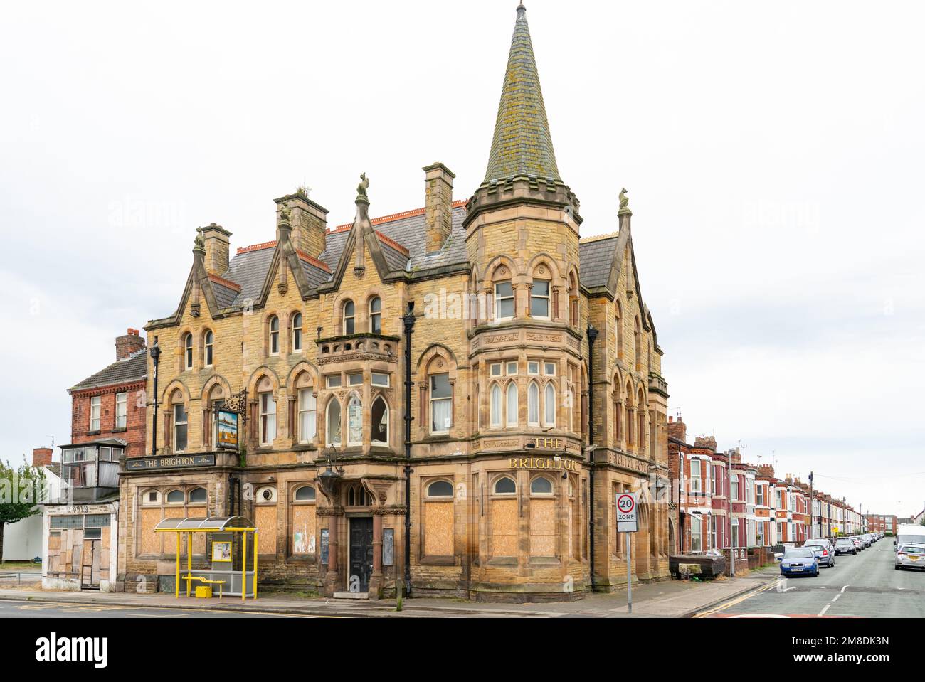 The Brighton Pub, 129 Brighton Street, Wallasey, Wirral, England. Image