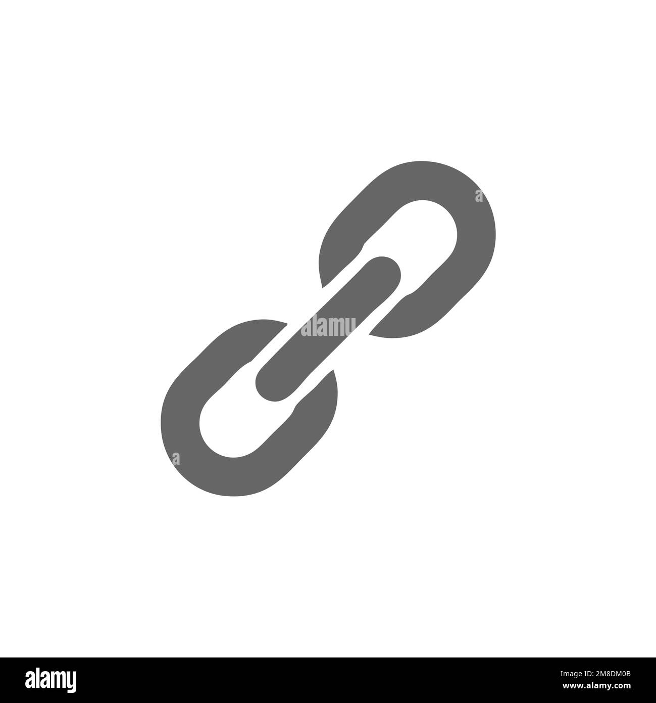 Chain icons, common graphic resources, vector illustrations Stock