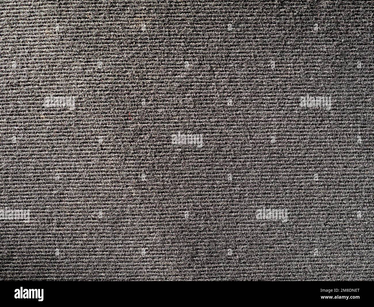 black wool fabric texture useful as a background Stock Photo