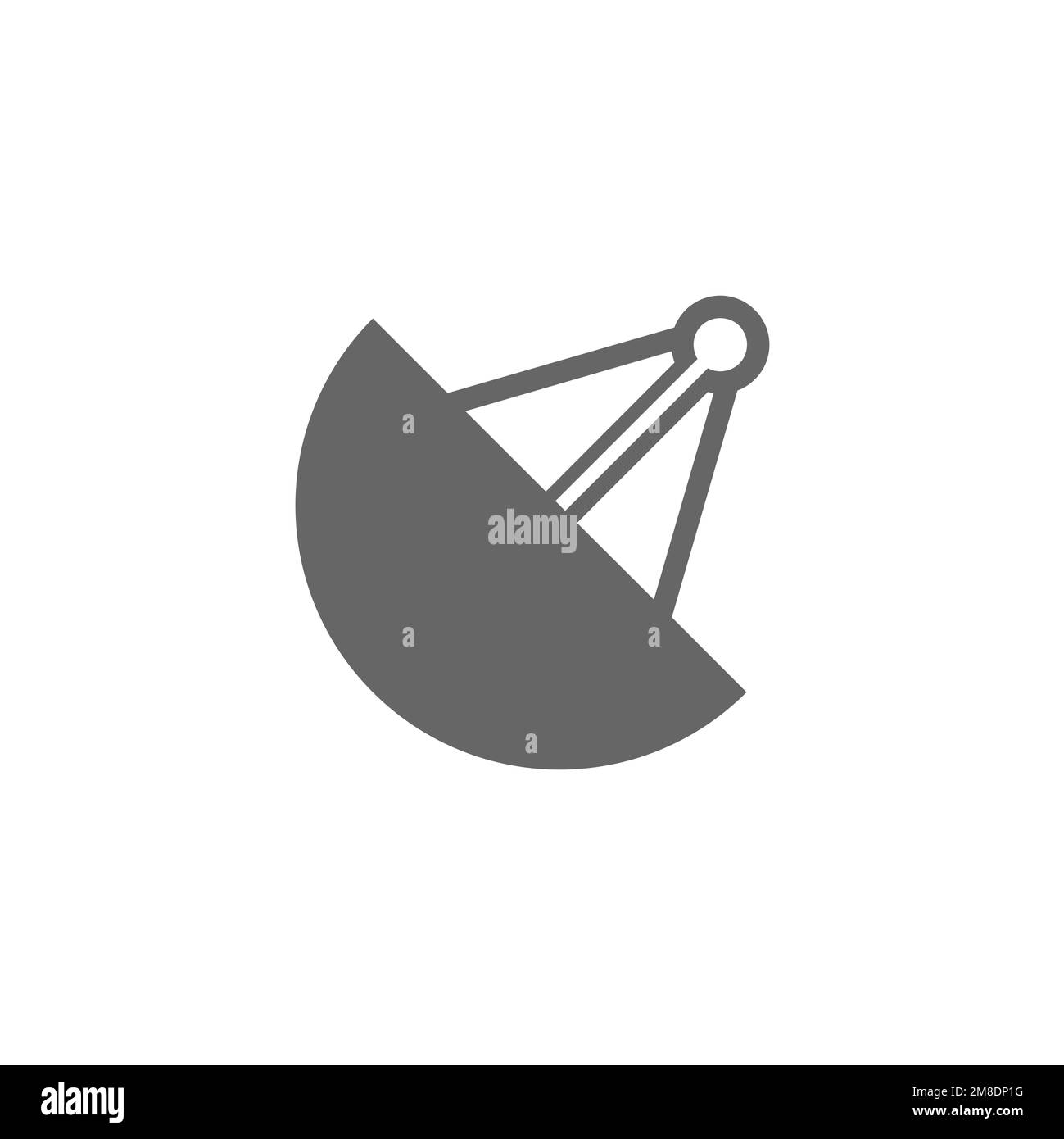Signal receiver icon, common graphic resources, vector illustration