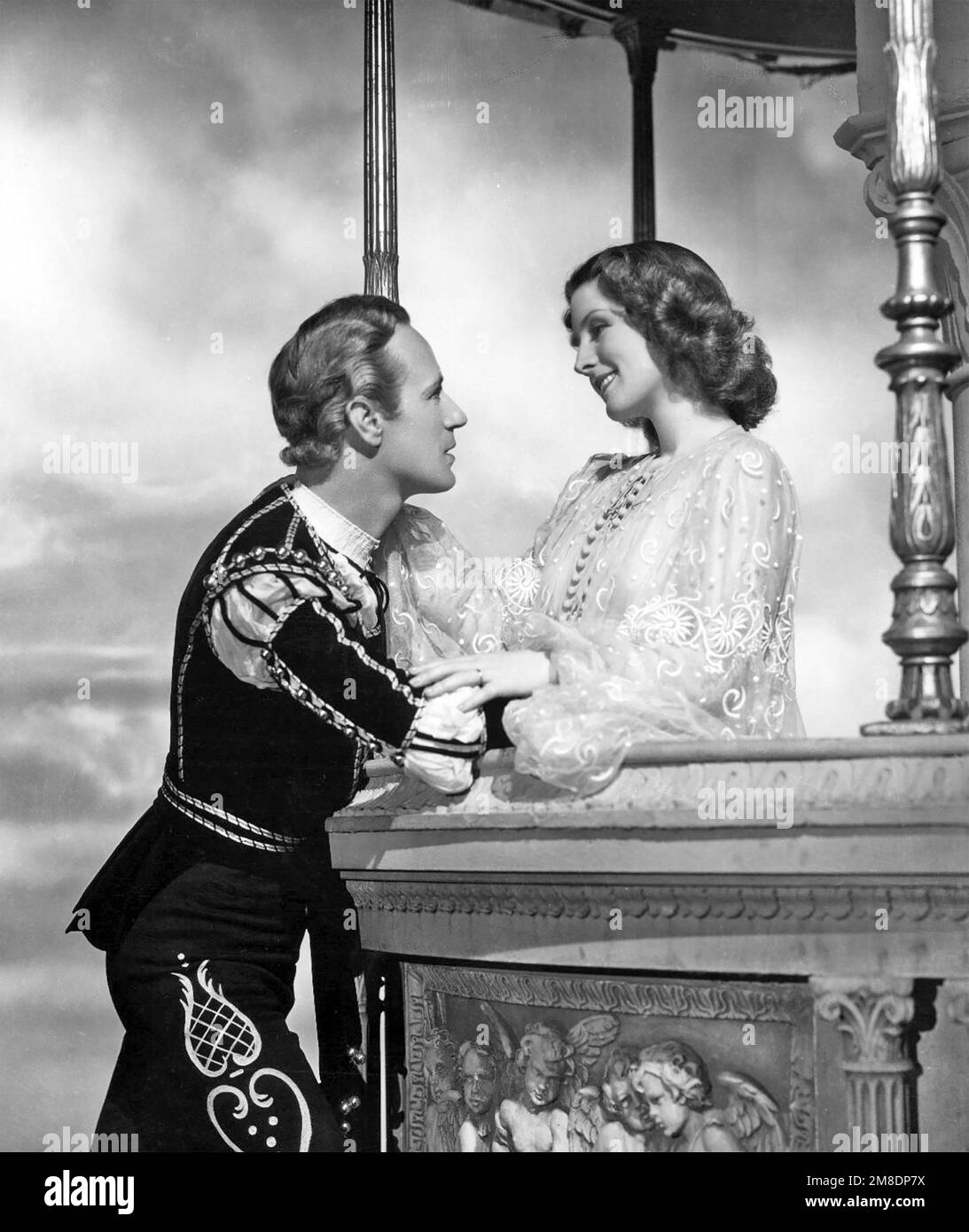 ROMEO AND JULIET 1936 MGM film with Norma Shearer and  Leslie Howard Stock Photo