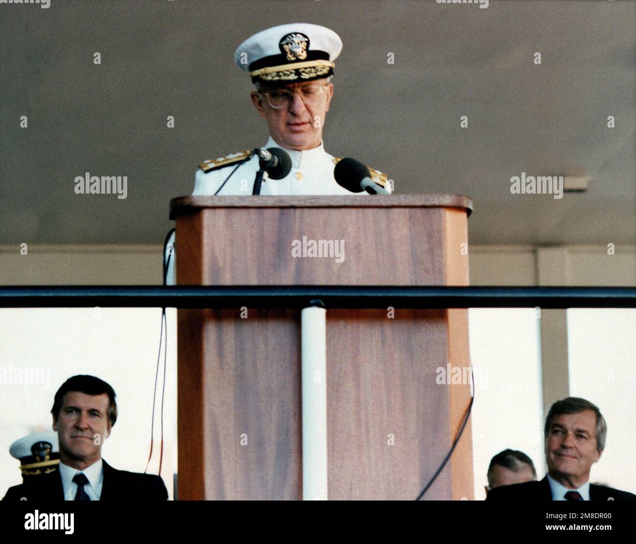 VADM John W. Nyquist, Assistant CHIEF of Naval Operations for surface ...