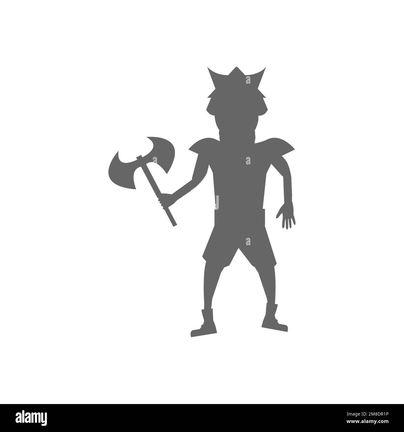 Warrior icons, common graphic resources, vector illustrations Stock ...