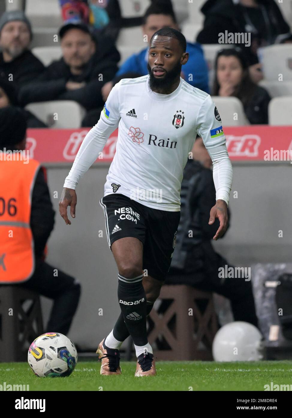 ISTANBUL - Georges Kevin NKoudou of Besiktas JK during the Turkish Super  Lig match between Besiktas AS and Kasimpasa AS at Vodafone Park on January  7, 2023 in Istanbul, Turkey. AP