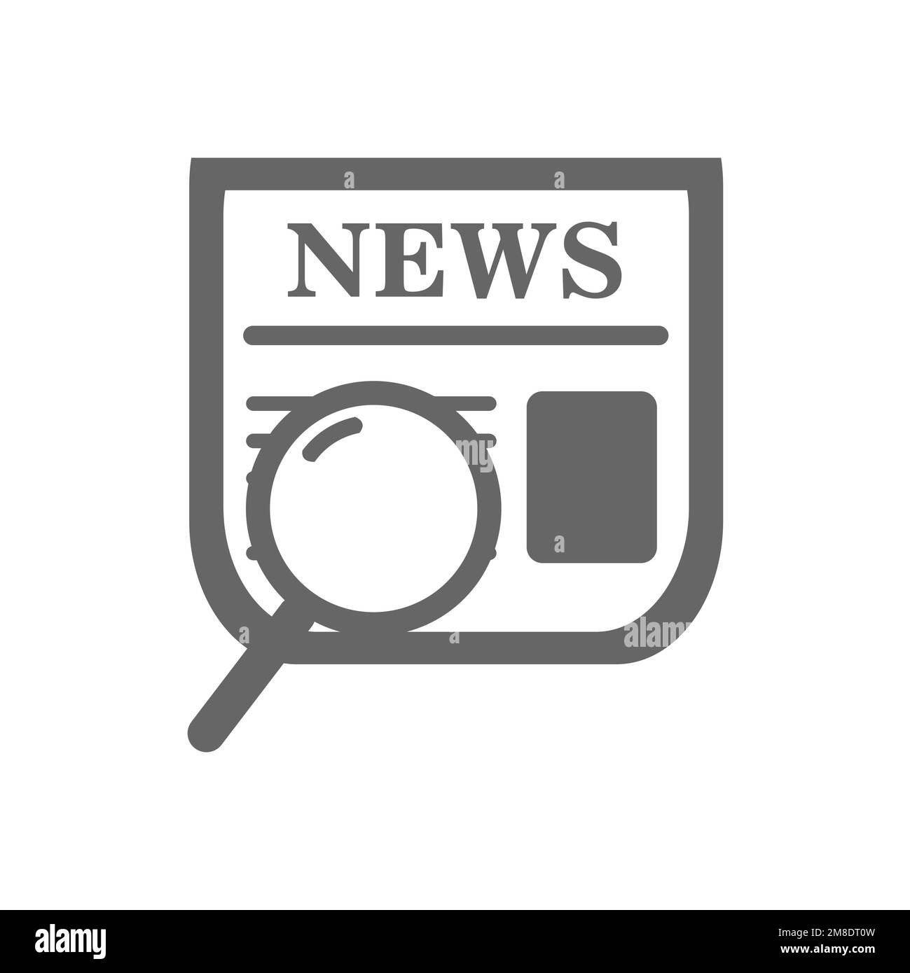 News icons, common graphic resources, vector illustrations Stock Vector