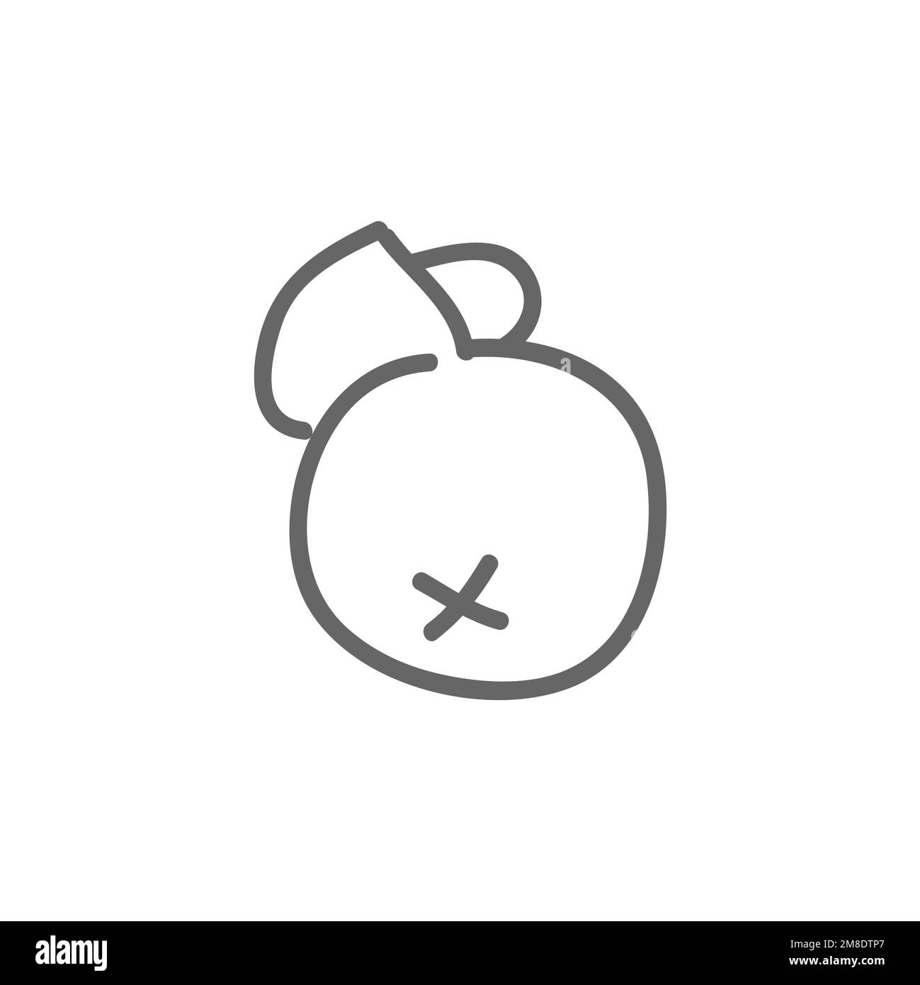 Bagged fruit icons, common graphic resources, vector illustrations ...