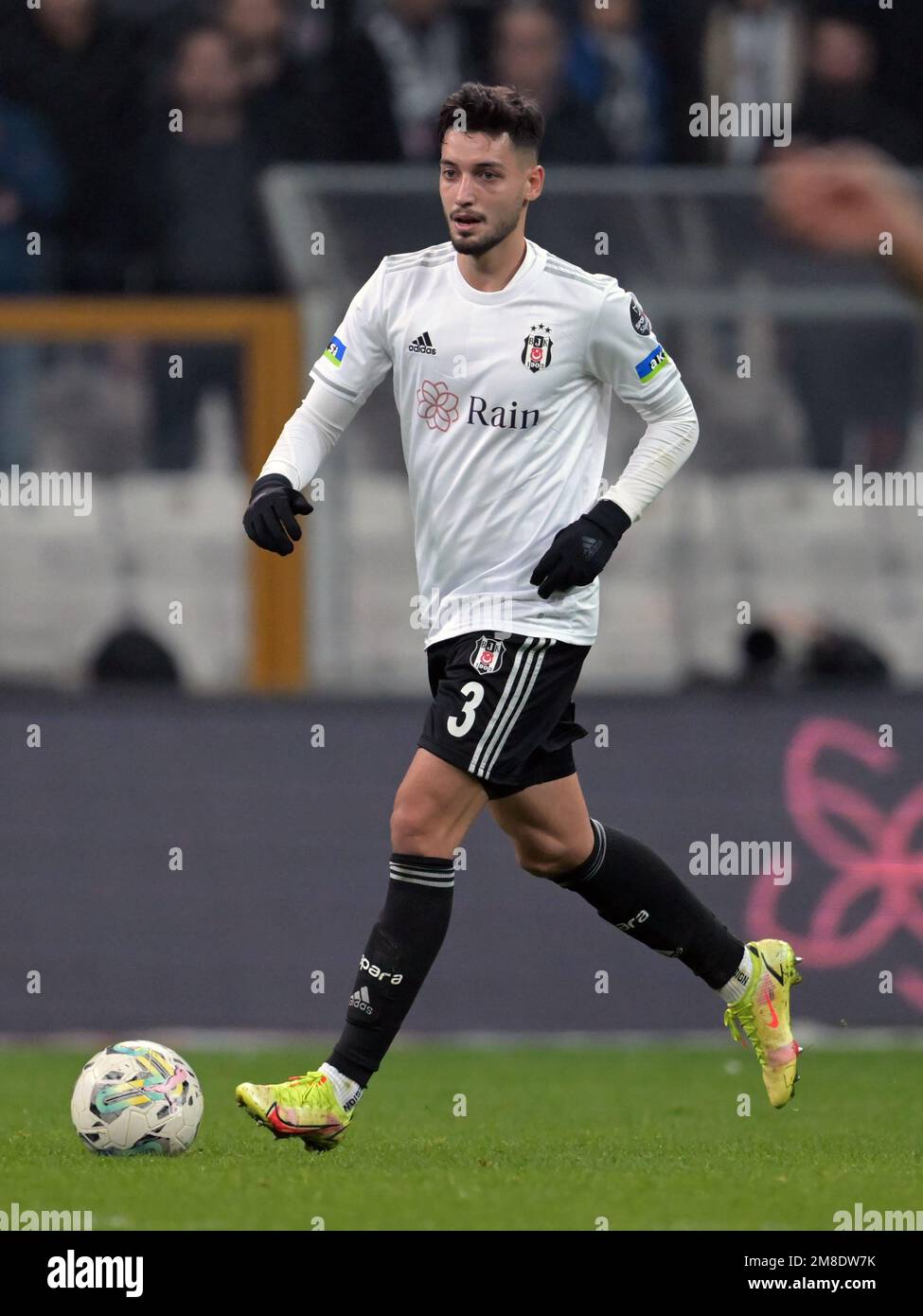 ISTANBUL - Georges Kevin NKoudou of Besiktas JK during the Turkish Super  Lig match between Besiktas AS and Kasimpasa AS at Vodafone Park on January  7, 2023 in Istanbul, Turkey. AP