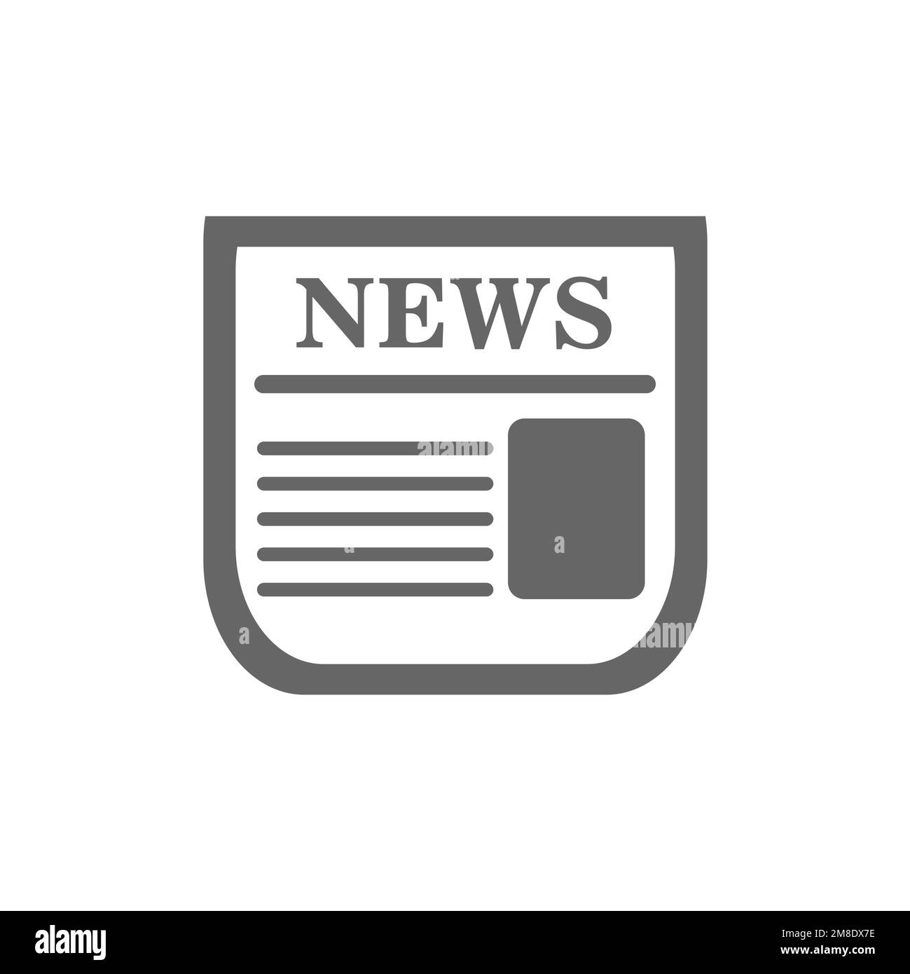 News icons, business graphics resources, vector illustrations Stock