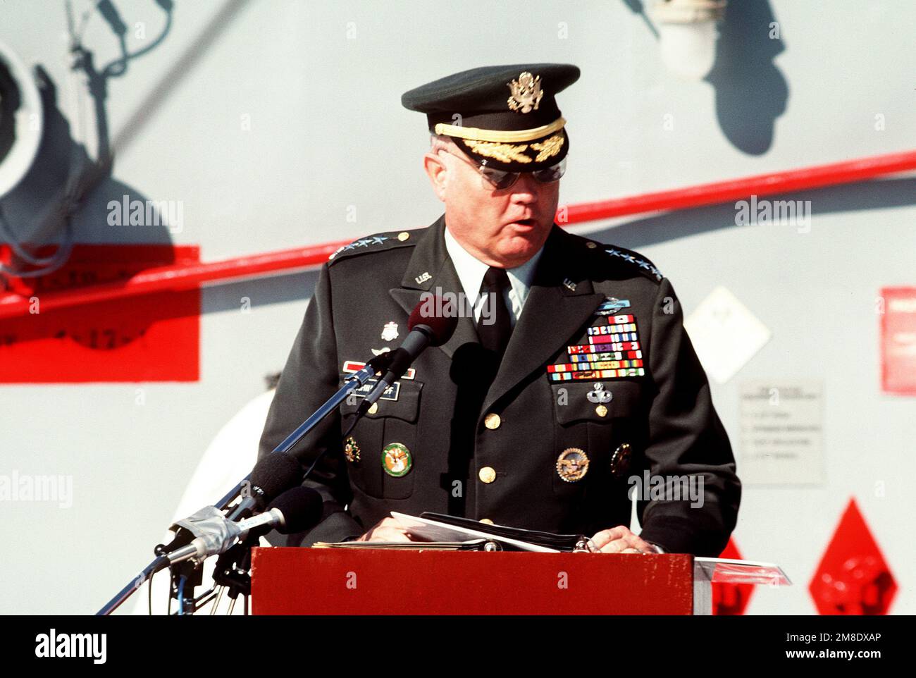 GEN. H. Norman Schwarzkopf, commanderinchief, U.S. Central Command