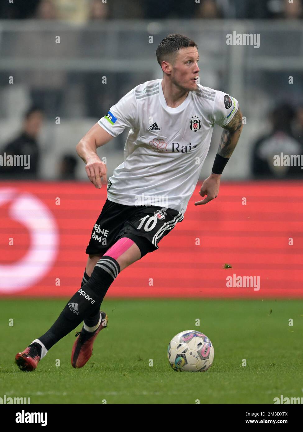 ISTANBUL - Wout Weghorst of Besiktas JK during the Turkish Super Lig match  between Besiktas AS and Kasimpasa AS at Vodafone Park on January 7, 2023 in  Istanbul, Turkey. AP