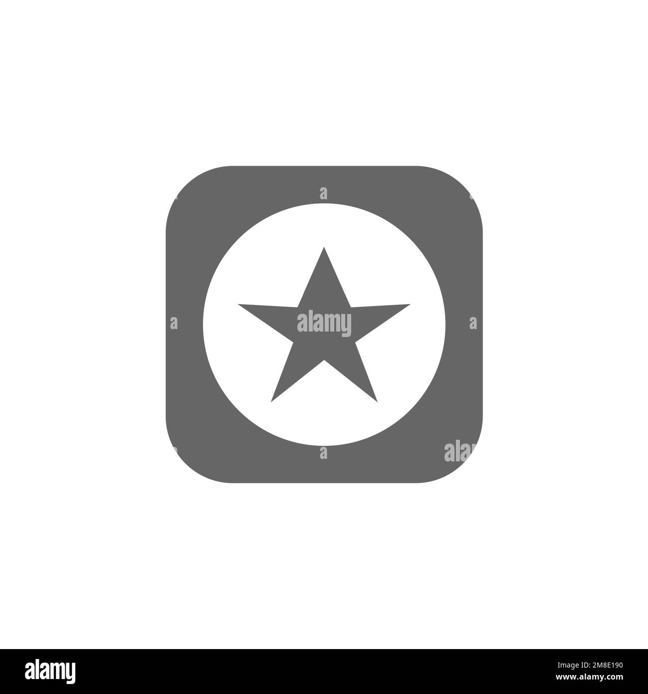 Five-pointed star icon, common graphic resources, vector illustration ...