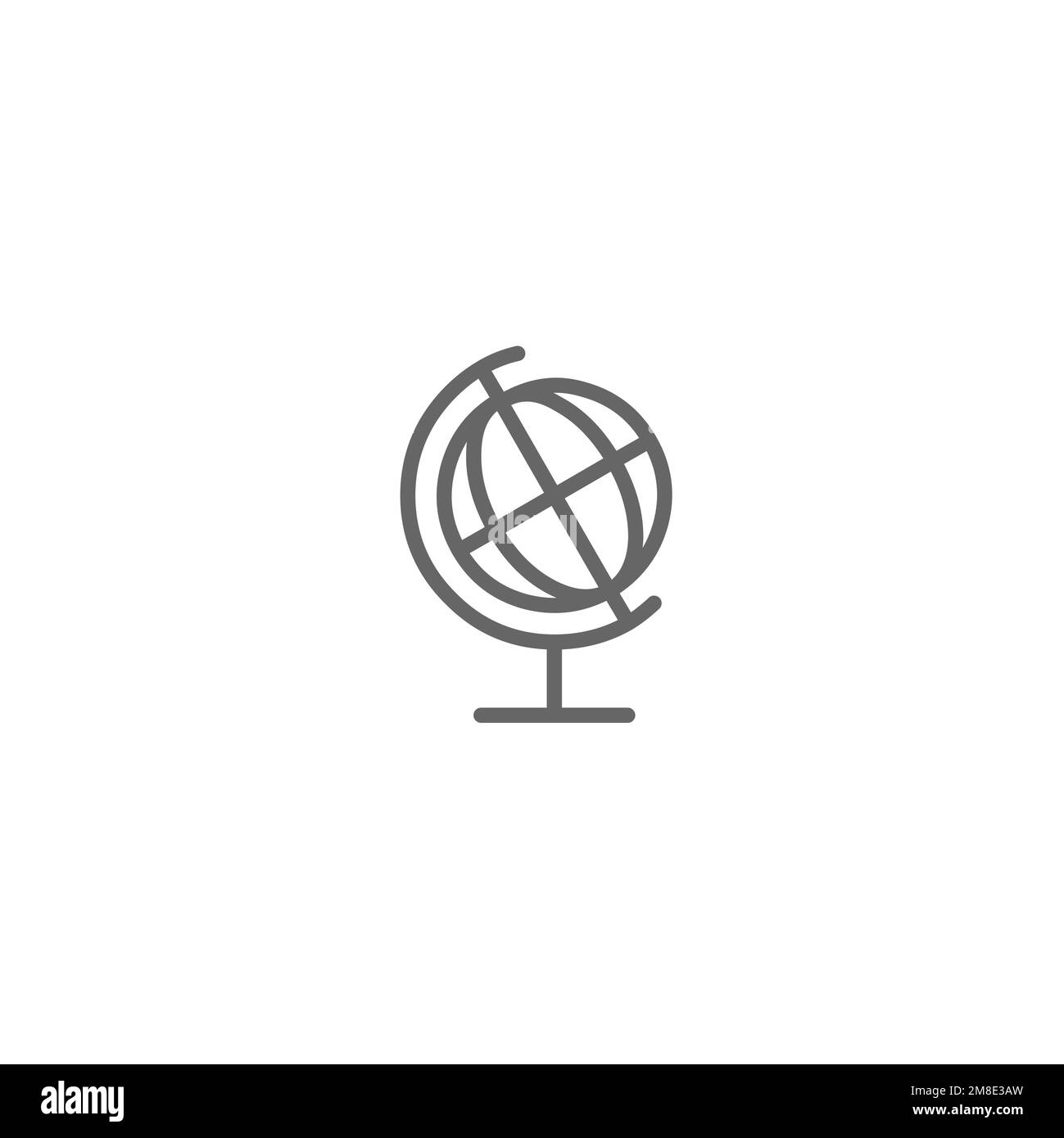 Globe flat icons on Black and White Stock Photos & Images - Alamy